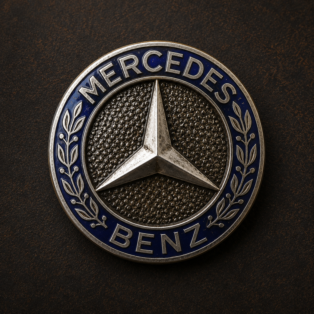 Emblema de metal de Mercedes-Benz
